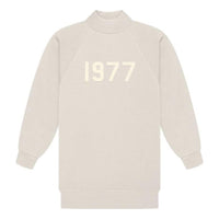 (WMNS) Fear of God Essentials SS22 1977 3/4 Sleeve Mockneck Pullover 'Wheat' FOG-SS22-67
