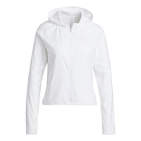 (WMNS) adidas WIND.RDY Lined Hoodie Asia Sizing 'White' HG6925