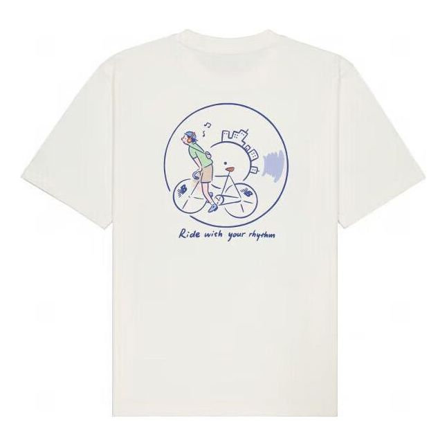 New Balance x PK Illustration T-shirt Asia Sizing 'Ivory' NEE26011-IV