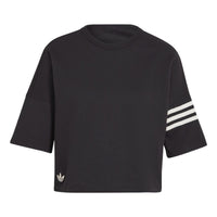 (WMNS) adidas Adicolor Neuclassics T-Shirt Asia Sizing 'Black' HM1758
