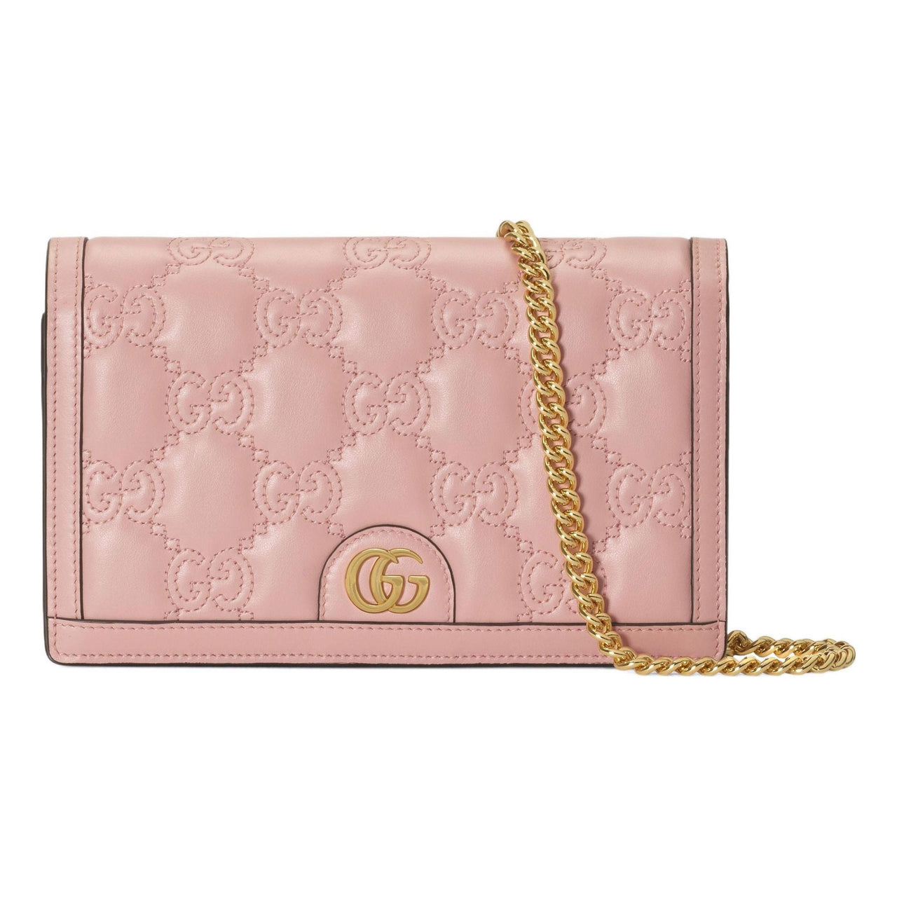 (WMNS) Gucci GG Matelass Chain Wallet 'Light Pink' 723787-UM8IG-5909