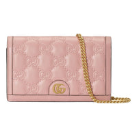 (WMNS) Gucci GG Matelass Chain Wallet 'Light Pink' 723787-UM8IG-5909