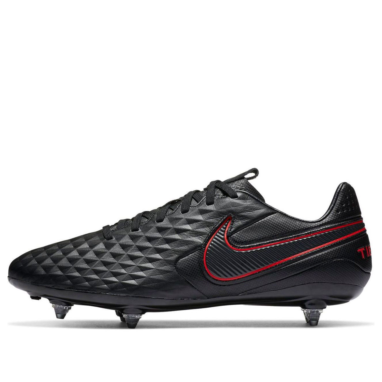 Nike Tiempo Legend 8 Pro SG Soft Ground 'Black Red' CI1687-060