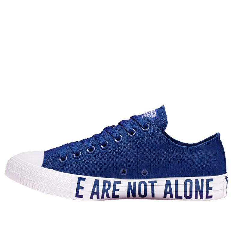 Converse Chuck Taylor All Star We Are Not Alone Low Top 'Blue White' 165383F