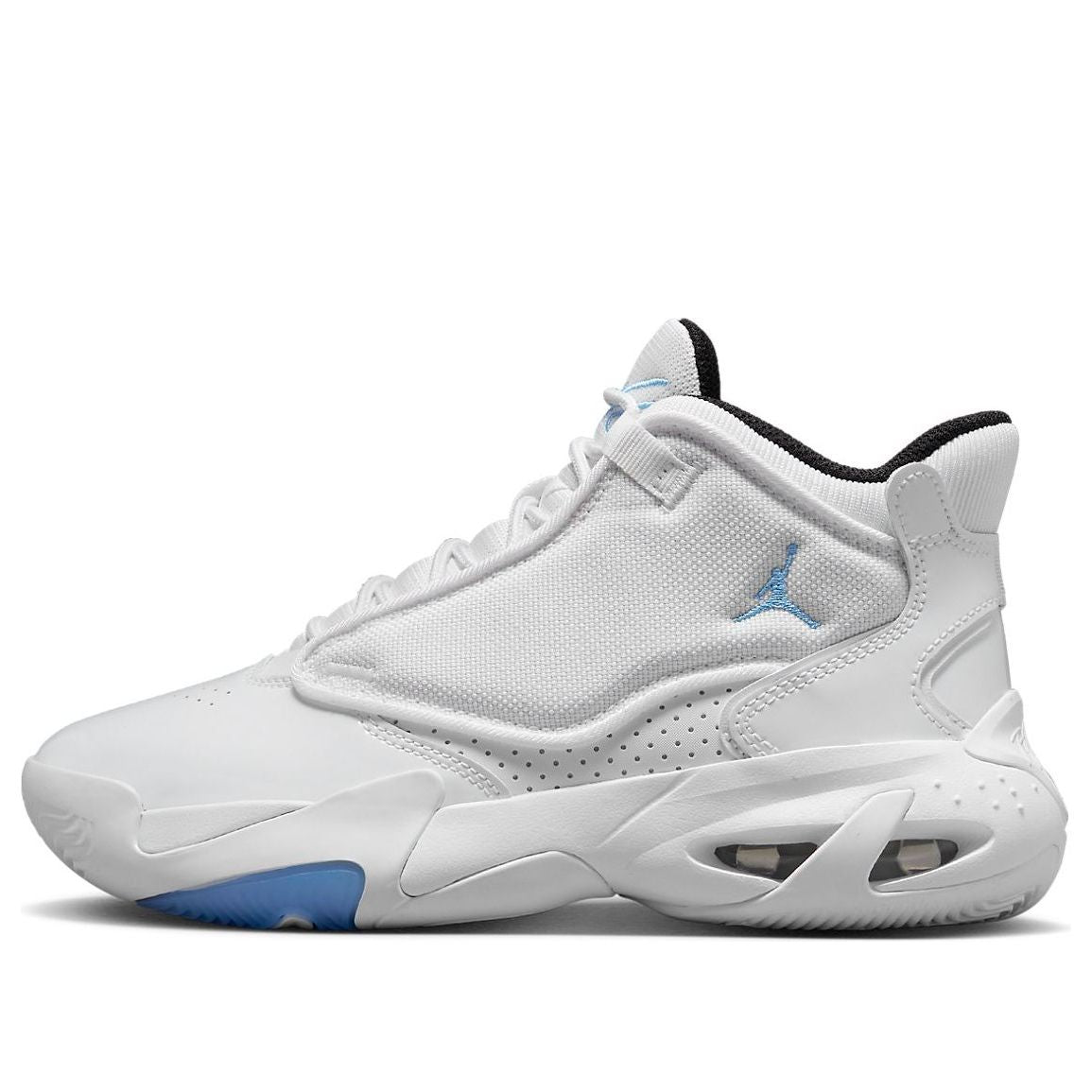 (GS) Air Jordan Max Aura 4 'White University Blue' DQ8404-100