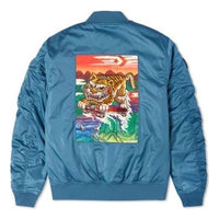 Converse CNY Tiger Bomber Jacket Asia Sizing 'Blue Multi' 10024146-A01