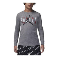 (GS) Air Jordan Scramble Long Sleeve T-Shirt 'Grey' 95C680-GEH