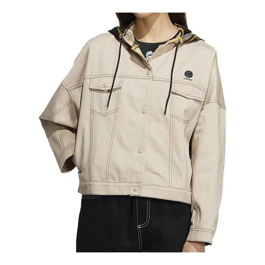 (WMNS) adidas Neo CESP Jackets 'Beige' IA6892