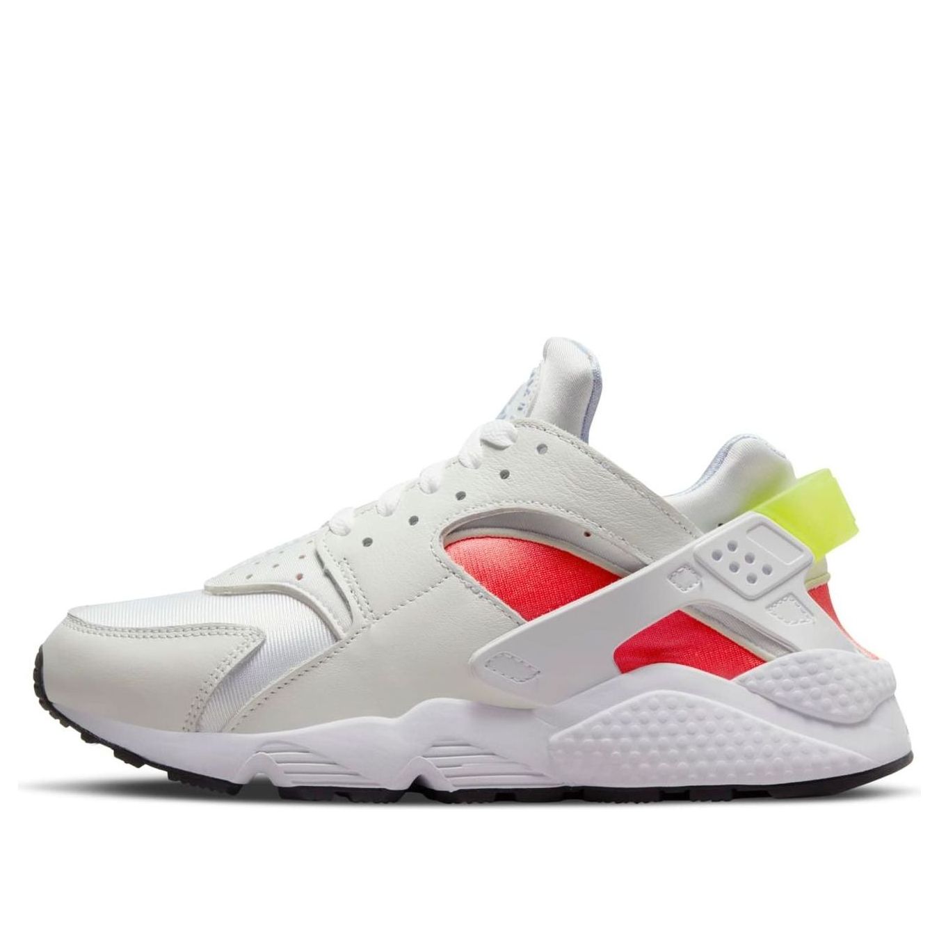 (WMNS) Nike Air Huarache 'White Volt Bright Crimson' DH4439-106
