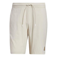 Men's adidas Solid Color Logo Straight Casual Shorts Japanese Version White GL2421