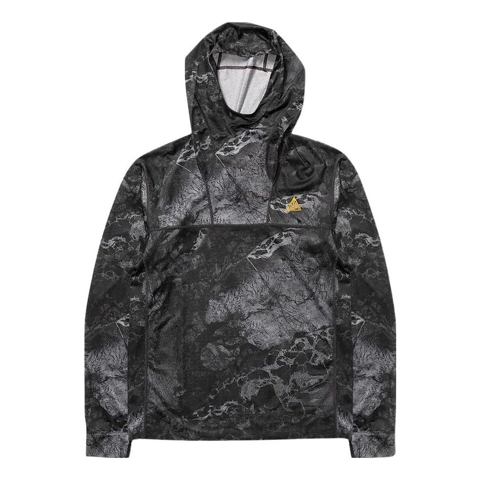 Nike ACG Dri-FIT ADV UV Lava Tree Hoodie 'Black Grey' DC1249-010