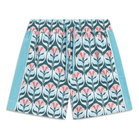 (WMNS) Li-Ning All-Over Print Shorts 'Blue Pink' AKST486-3