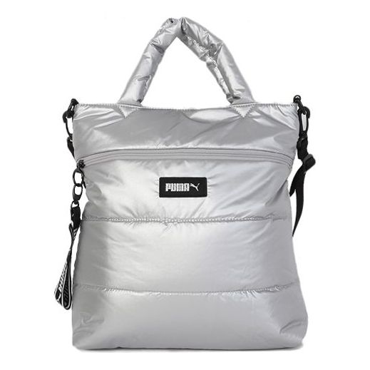 (WMNS) PUMA Prime Puffa Shopper Bag 'Sliver' 078192-02