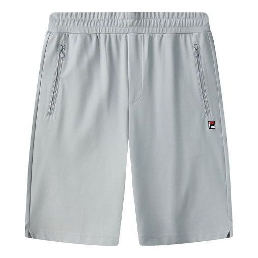 Men's FILA Classic Business Knit Casual Gray Shorts F11M121608F-GY