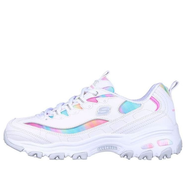 (WMNS) Skechers D'Lites-Dreamy Sky 'White Multi' 149262-WMLT