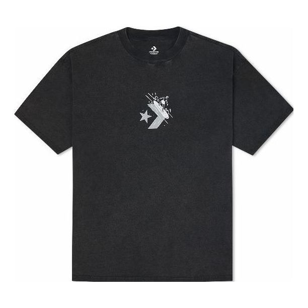 Converse Summer Activity Surf Graphic Tee Asia Sizing 'Black' 10022772-A03