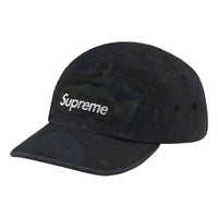 Supreme Overdyed Camo Camp Cap 'Black White' SUP-SS21-562