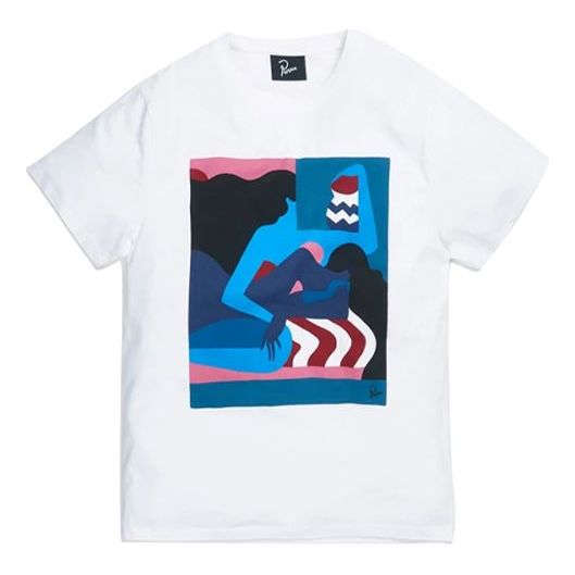 KITHX BY Parra The Comforting Room Short Sleeve Unisex White PA43870-WHT