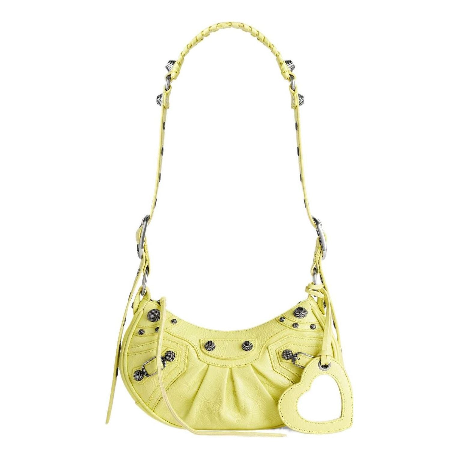 (WMNS) Balenciaga Le Cagole Xs Shoulder Bag 'Lime' 6713091VG9Y7302