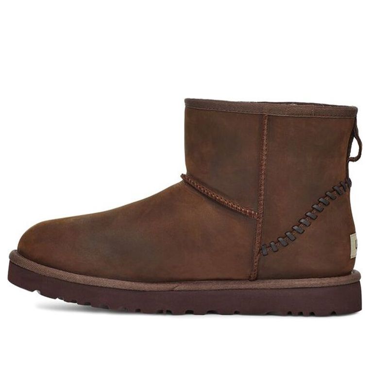 UGG Classic Mini Deco Snow Boots Brown 1115050-CHE