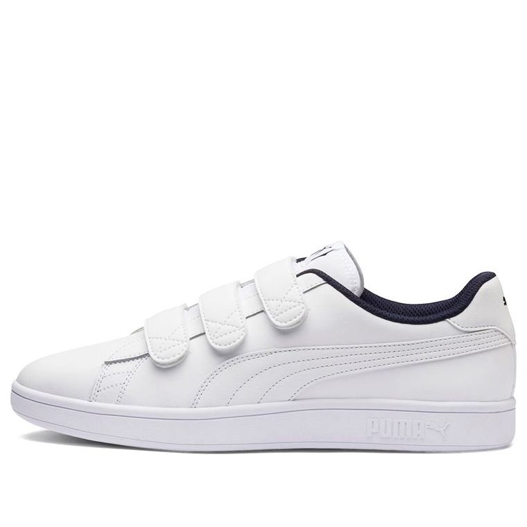 PUMA Smash V2 V White/Blue 366910-02