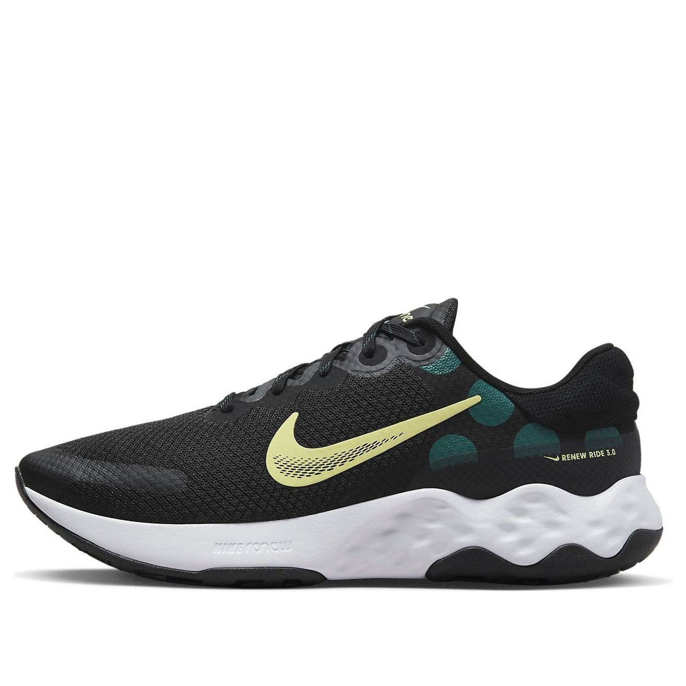 Nike Renew Ride 3 'Black Lemon Chiffon' DC8185-007