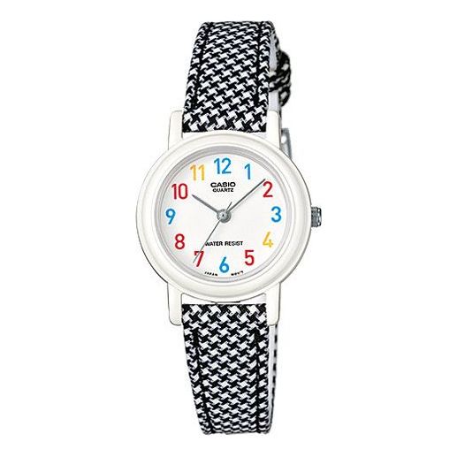 CASIO STANDARD Ladies Black White Analog LQ-139LB-1B