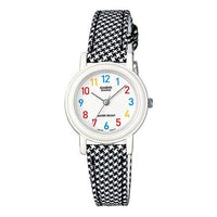 CASIO STANDARD Ladies Black White Analog LQ-139LB-1B