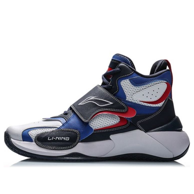 Li-Ning Battle Spirit 'Black White Blue' AGBQ087-2