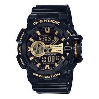 CASIO G-Shock Analog-Digital 'Black Gold' GA-400GBX