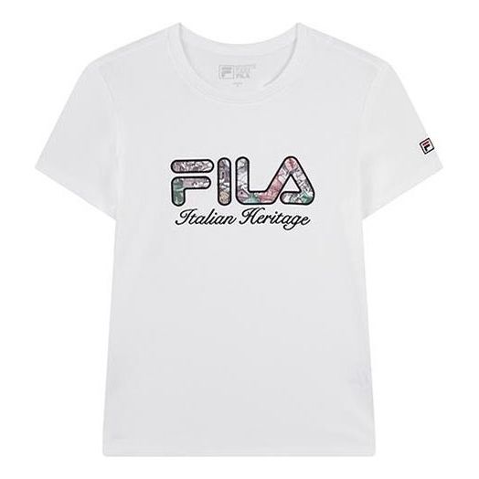 (WMNS) FILA Casual White Bottoming Shirt F11W018101F