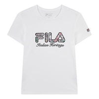 (WMNS) FILA Casual White Bottoming Shirt F11W018101F