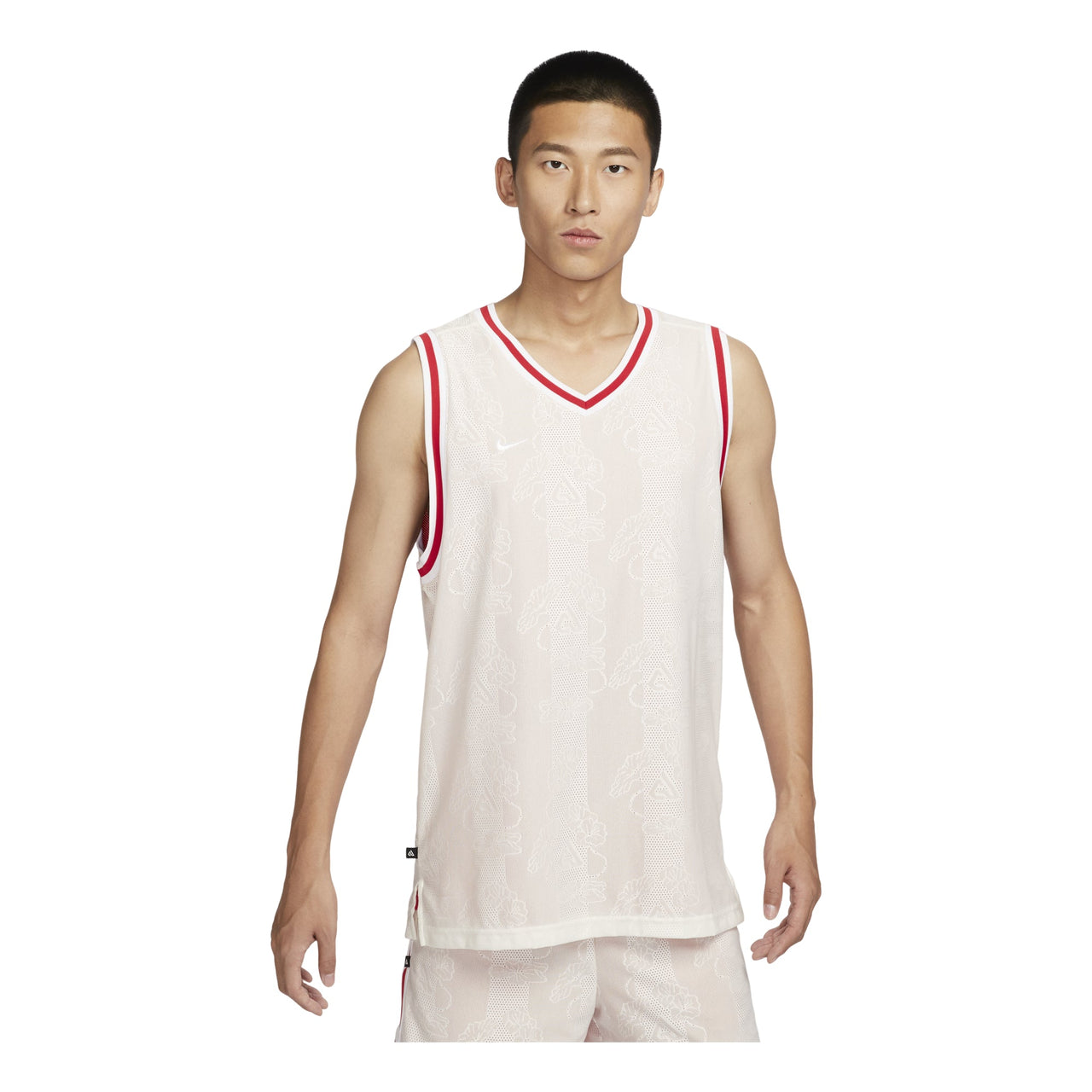 Nike Giannis Dri-FIT DNA Basketball Jersey Asia Sizing 'Sail White' FZ0925-133