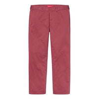 Supreme FW19 Week 1 Work Pant Casual Long Pants Unisex Purple SUP-FW19-131