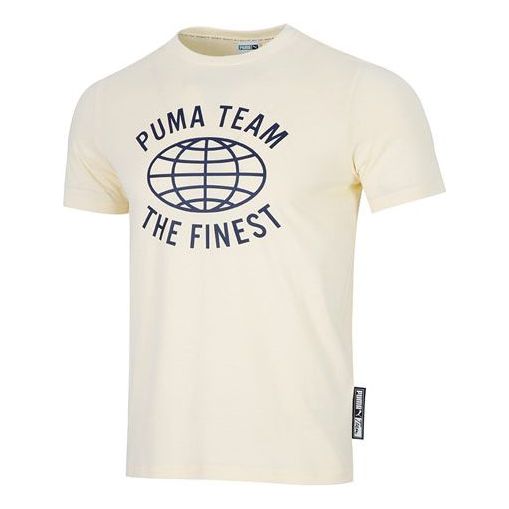 PUMA Team Graphic Tee 'White' 536956-41