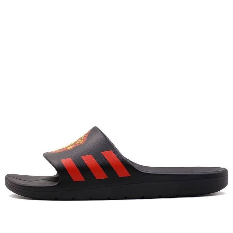 adidas Aqualette Cf MUFC 'Black Red' CP9860