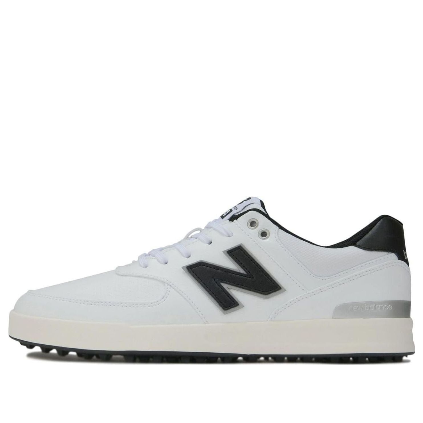 (WMNS) New Balance 574 SL Court Shoes 'White Black' UGC574JG