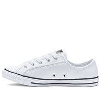 (WMNS) Converse Chuck Taylor All Star Dainty Low Top Leather Pure White 564984C