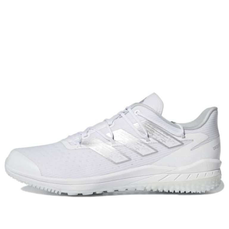 adidas Adizero Afterburner 8 TF 'White Silver Metallic' H00965