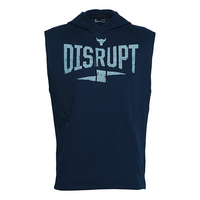 Under Armour Project Rock Disrupt Sleeveless Hoodie 'Navy Blue' 1357183-408
