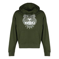 KENZO SS21 Tiger Head Embroidered Green FB55SW3104XA-51
