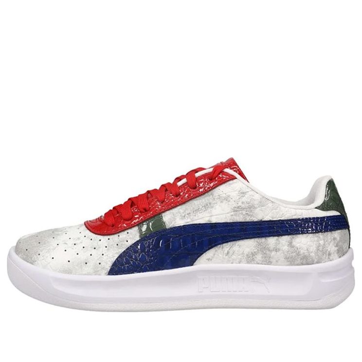 PUMA GV Special Gator Lace Up White/Blue/Red 368304-01