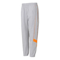 New Balance Lifestyle Track Pants Asia Sizing 'Grey Orange' AMP11328-GR