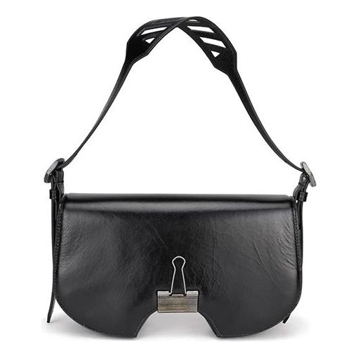 (WMNS) Off-White Swiss Black Shoulder Bag OWNA141E20LEA0011000