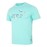 PUMA Summer Splash Graphic T-Shirt 'Teal' 677125-77
