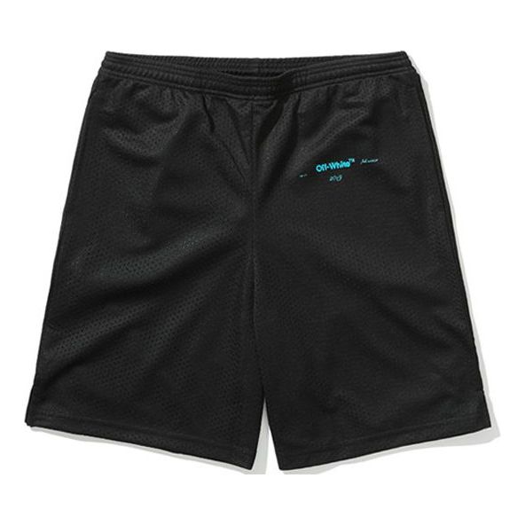 Off-White Arrow Printing Pattern Casual Shorts Version Black OFWSP05R08MMBBKZ