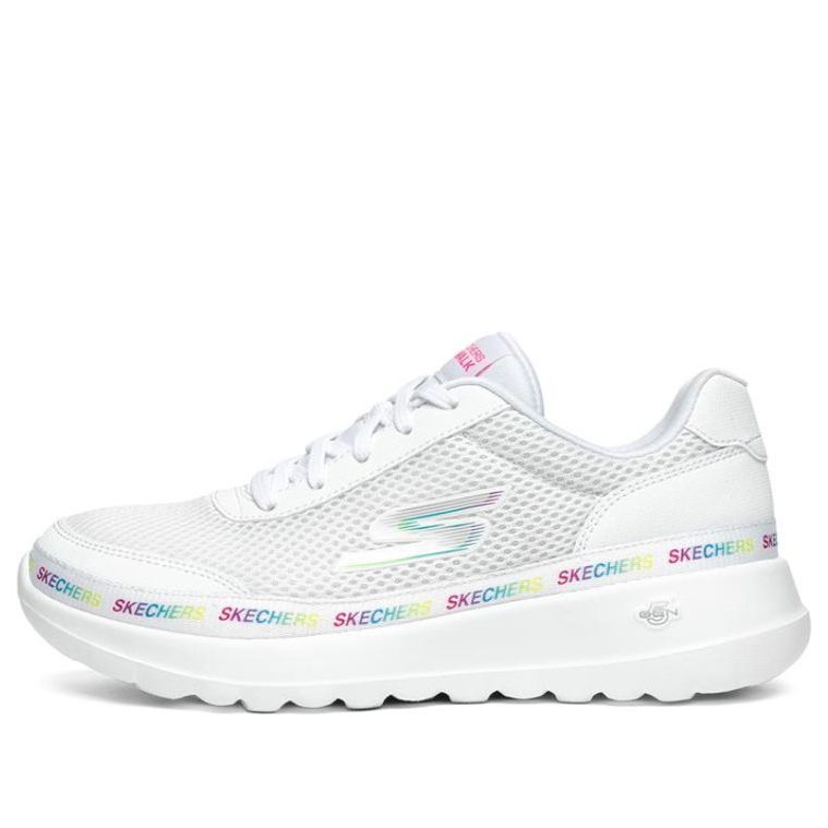 (WMNS) Skechers Go Walk Joy Running Shoes White 124088-WMLT