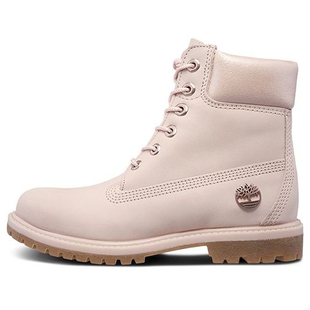 (WMNS) Timberland Premium Waterproof Lace Up Hiking Boots 'Pale Pink' A1HL6