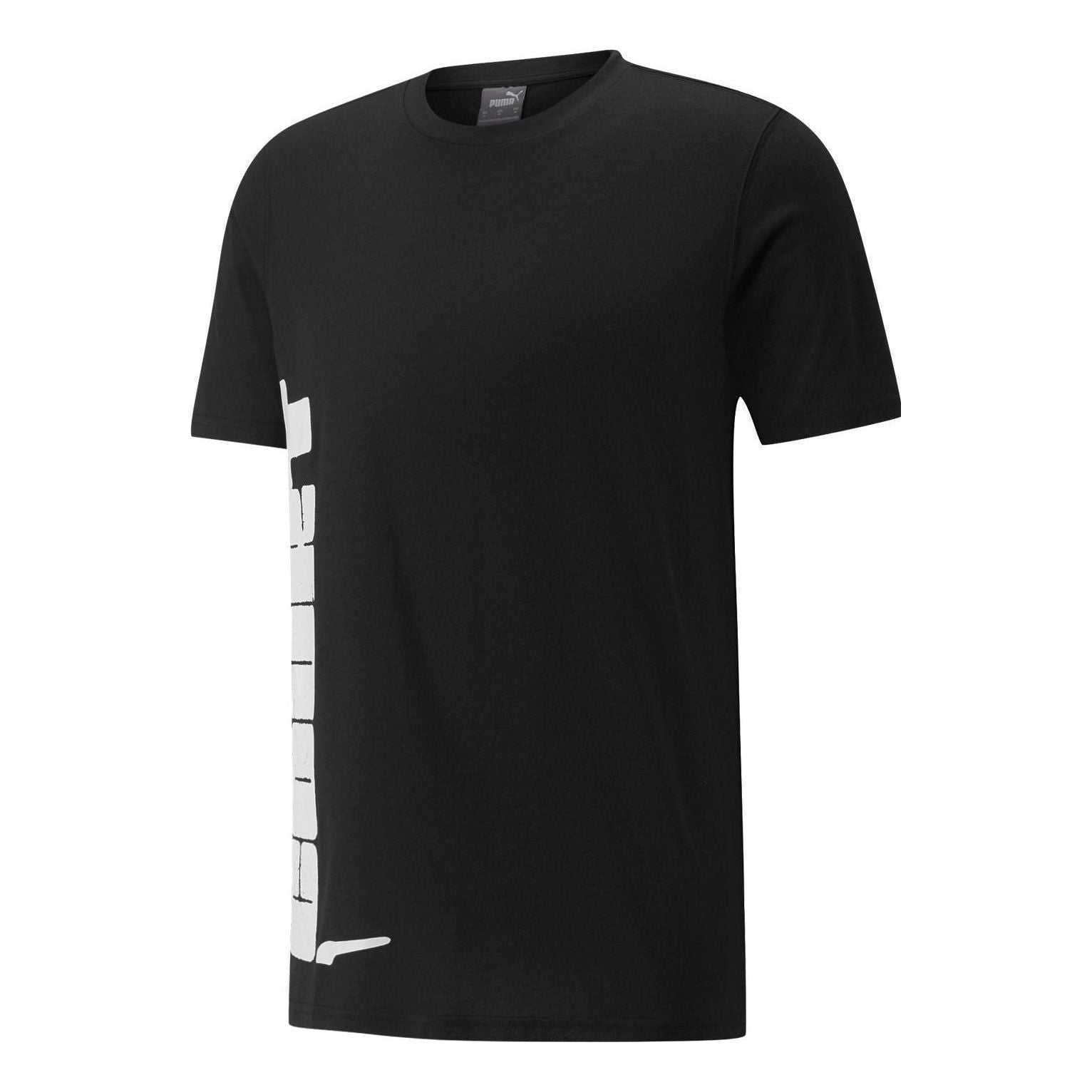 PUMA All Tournament Basketball T-Shirt 'Black White' 532132-08