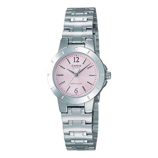 Casio Retro Fashion Casual Analog Watch 'Silver Pink' LTP-1177A-4A1JH